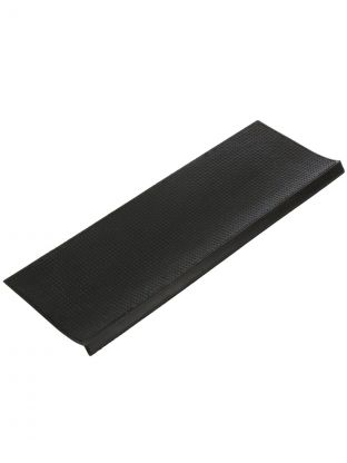 Коврик накладной, 25х75х0.4 см, накладка на ступеньку грязезащитная, черный, Nalar, 92251