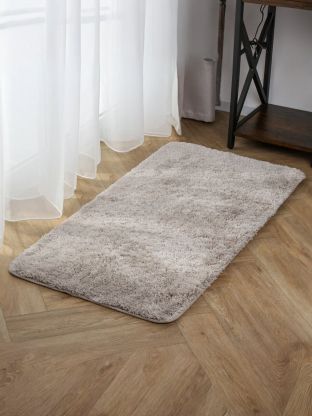 Коврик интерьерный 0.6х1.2 м, прямоугольный, белый, шегги, A090288