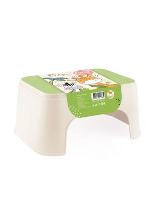 Табурет-подставка 160х335х255 мм, прямоугольный, малый, Полимербыт, Giraffix, 434155000