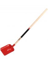 Лопата совковая, сталь, 210х1500 мм, черенок деревянный, Инструм-Агро, 040129