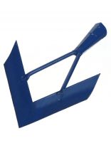 Тяпка 200х160 мм, синяя, скользящая, 2 мм