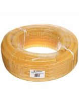 Шланг напорно-всасывающий, ПВХ, диаметр 32 мм, 10 бар, желтый, Tuboflex, Лайт, 30 м