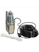 Насос вибрационный, верхний забор, 15 м, 185 Вт, глубина погружения 3 м, максимальный напор 25 м, 1.5 м3/ч, Малыш-3