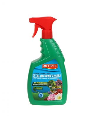 Инсектицид от тли, паутинных клещей и других насекомых, спрей, 750 мл, Bona Forte