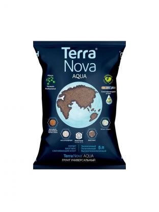 Грунт Aqua, универсальный, с биогумусом и перлитом, 5 л, Terra Nova