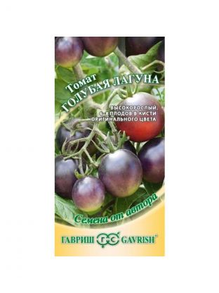 Семена Томат, Голубая лагуна Н18, 0.05 г, Семена от автора, авторские, цветная упаковка, Гавриш