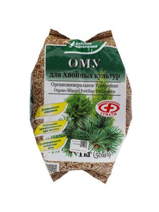 Удобрение хвойное, органоминеральное, 1 кг, БХЗ
