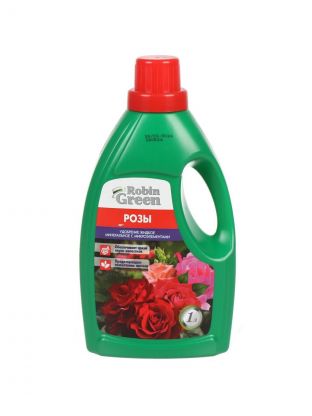 Удобрение для роз, минеральное, жидкость, 1 л, Robin Green