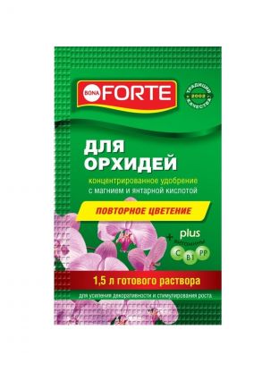 Удобрение Красота, для орхидей, минеральное, жидкость, 10 мл, Bona Forte
