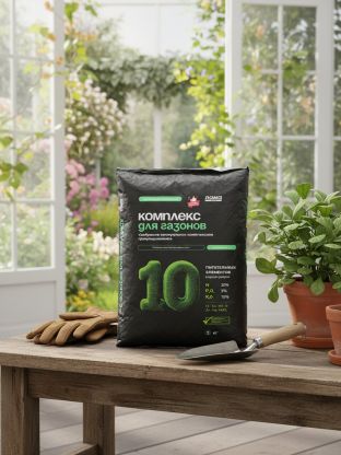 Удобрение для газонов, минеральное, гранулы, 3 кг, Лама Торф