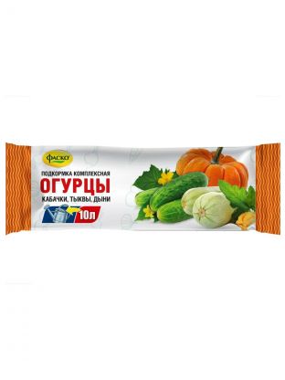Удобрение Огурцы, водорастворимое, минеральное, 10 г, Фаско