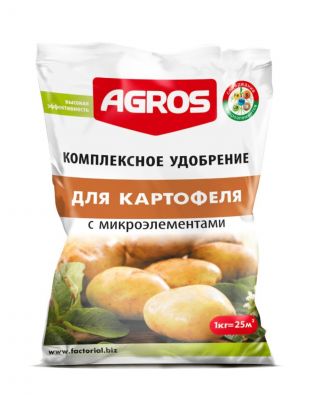 Удобрение для картофеля, с микроэлементами, 1 кг, Agros