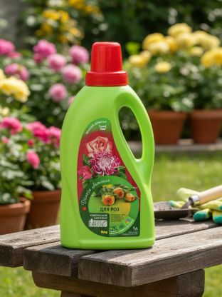Удобрение для роз, жидкость, 1 л, Четыре сезона