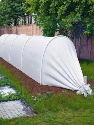 Спанбонд укрывной 60 г/м2, №60, 3.2х10 м, Агроспан, белый