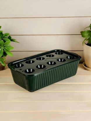 Контейнер для выращивания зеленого лука 305х160х85 мм, М6715, 10 ячеек, Альтернатива