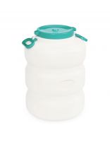 Бочка пластик, пищевая, 50 л, круглая, с ручками, в ассортименте, М6228, Байкал, Альтернатива