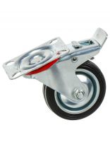 Колесо промышленное с тормозом, 75 мм, 70 мм, Мастер Инструмент