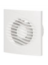 Вентилятор вытяжной настенный, Viento, установочный диаметр 100 мм, 13 Вт, 130 м3/ч, Волна, В100С