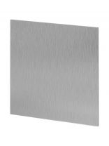 Лицевая панель для вентилятора Viento, установочный диаметр 100 мм, хром, SYSTEM+ Серия GORIZONT, GORIZONT 100chrome