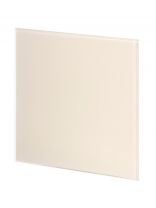 Лицевая панель для вентилятора Viento, установочный диаметр 100 мм, слоновая кость, SYSTEM+ Серия GORIZONT, GORIZONT glass 100ivory