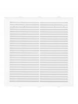 Решетка вентиляционная пластик, 194х194 мм, с сеткой, Event, П1919С