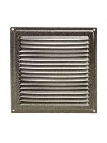 Решетка вентиляционная металл, 150х150 мм, бронза, Event, 1515ВРС