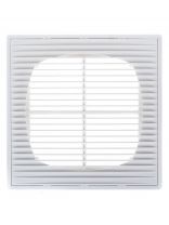 Решетка вентиляционная пластик, разъемная, 210х210 мм, с сеткой, Event, 2121П