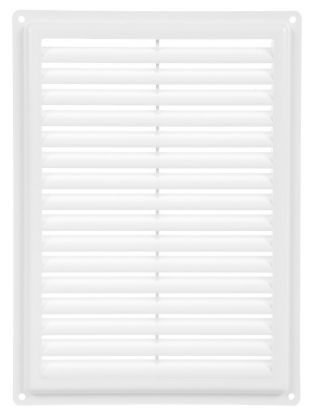 Решетка вентиляционная пластик, 170х240 мм, Viento, Э-1724