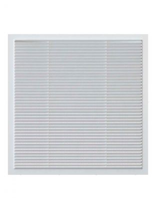 Решетка вентиляционная пластик, 380х380 мм, с сеткой, ERA