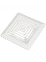 Диффузор вентиляционный пластик, установочный диаметр 100 мм, с фланцем d160 мм, Viento, 160/100ВФ