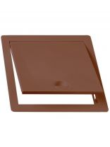 Котоход-лаз ABS пластик, 150х150 мм, для кошки, проем от 40мм, коричневый, Viento, котоход-15 кор