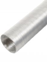 Воздуховод вентиляционый алюминий, диаметр 110 мм, круглый, гофрированный, 3 м, Viento, 110ВА