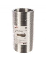 Воздуховод вентиляционый алюминий, диаметр 150 мм, круглый, гофрированный, 3 м, ERA, 15ВА