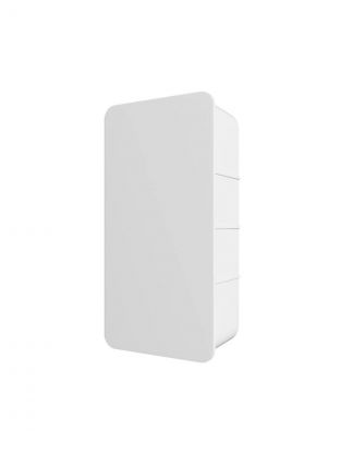 Заглушка вентиляционная пластик, 55х110 мм, ERA, 511PDP