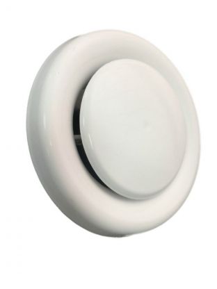 Анемостат диаметр 100 мм, с фланцем, Viento, 100АПВ