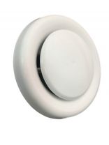 Анемостат диаметр 100 мм, с фланцем, Viento, 100АПВ