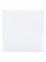 Лючок вентиляционный пластик, 120х120 мм, белый, Event, AD1212