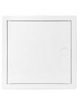 Лючок вентиляционный пластик, 100х100 мм, с замком, Viento, ДР1010ПЗ