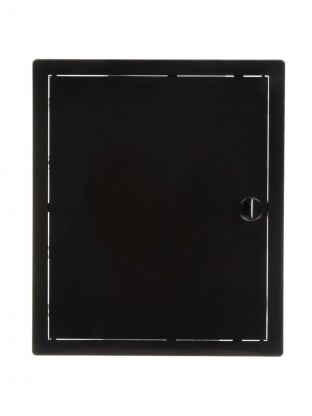 Люк-дверца ревизионная пластик, 250х300 мм, черный, Viento