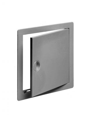 Люк-дверца ревизионная пластик, 226х276 мм, серый, Viento