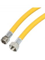 Подводка для газа 1/2''х1.5 м, г-ш, ПВХ, Tuboflex