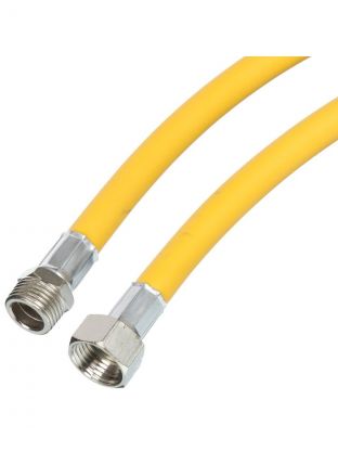 Подводка для газа 1/2''х2 м, г-ш, ПВХ, Tuboflex