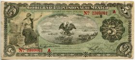 Мексика 5 песо 1914