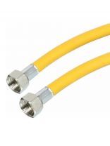 Подводка для газа 3/4"х0.8 м, г-г, ПВХ, ELKA