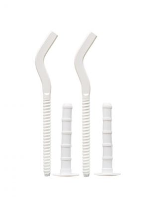 Кронштейн для радиатора, 165х7 мм, плоский, с дюбелем 2 шт, ProFactor, PF RBP 568