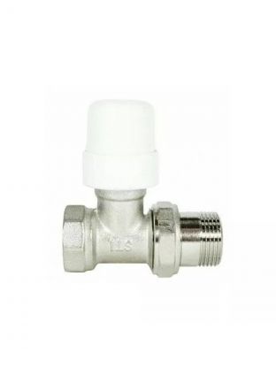 Термостатический клапан латунь, 3/4", прямой, STI