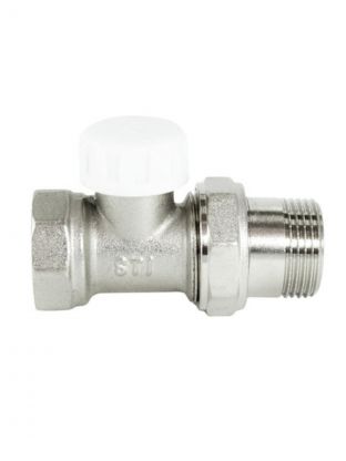 Клапан запорный 1/2", прямой, STI