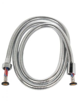 Шланг для душа, нержавеющая сталь, ИМП-ИМП, 150 см, 1/2 '', индивидуальная упаковка, ComfortFactor, 43336-10