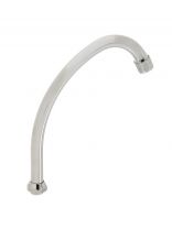 Излив смесителя для кухни, сталь, ИМП, 22 см, 3/4 '', 1 режим, индивидуальная упаковка, ComfortFactor, 53354