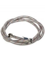 Подводка для воды 1/2"х2 м, г-г, сталь, полимер, Stemix